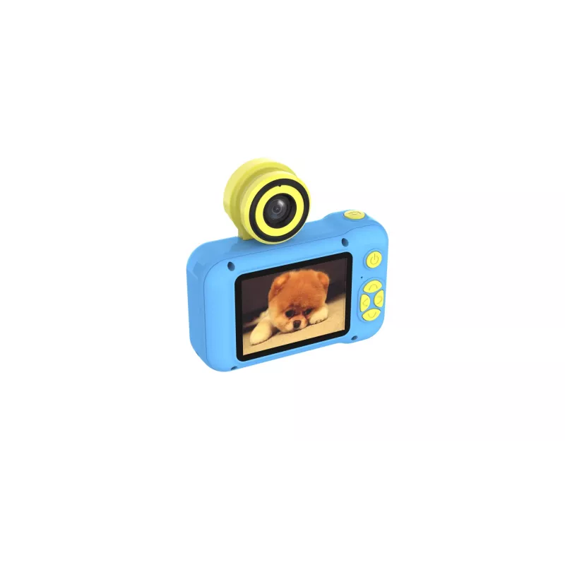 Detský digitálny fotoaparát Denver KCA-1351BU 2MP modrá žltá