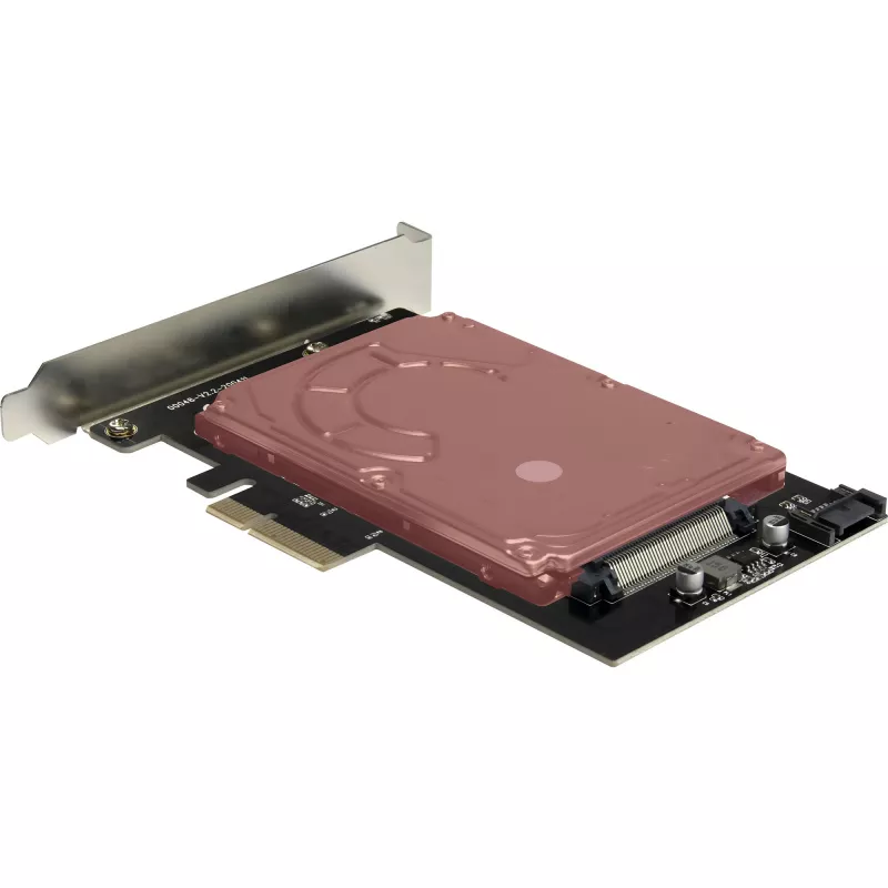 AC adaptér INTER-TECH KT048 PCIe na SFF-8639 (U.2) – model 88885561