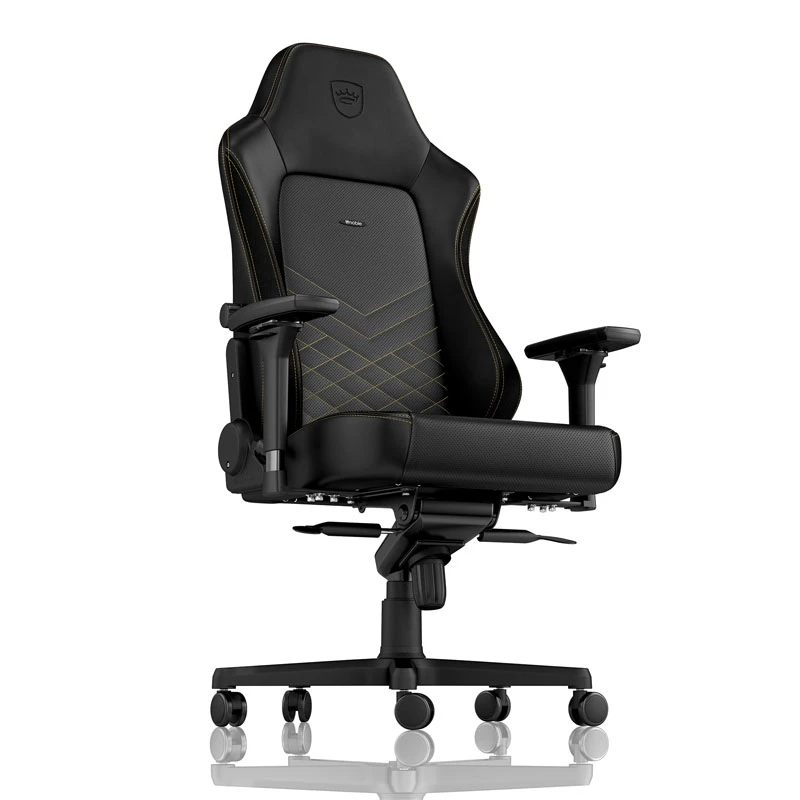 noblechairs HERO gamingová stolička - čierna/zlatá