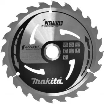 Makita E-12217 Efficut kotúčový pílový list, 165 mm, 24 zubov