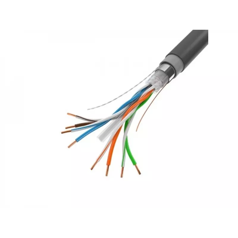 Sieťový kábel Lanberg LCF6-30CU-0305-BK RJ45 Cat6 305 m čierny