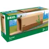 BRIO World 33735 vysoký drevený tunel pre vláčikodráhu, drevo s certifikátom FSC, od 3 rokov