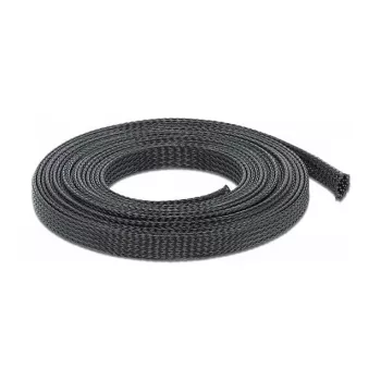 Opletený káblový plášť DeLOCK 18902 10 m x 12 mm čierny