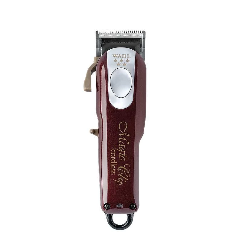 Wahl Cordless Magic Clip Burgundy strihací strojček na vlasy 0,8–2,5 mm
