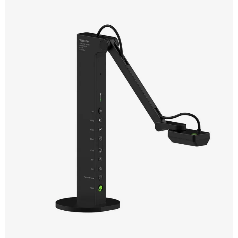 Dokumentová kamera IPEVO VZ‑R ULTRA (13 MP, 25,4 / 3,06 mm CMOS, USB‑C, HDMI, čierna)