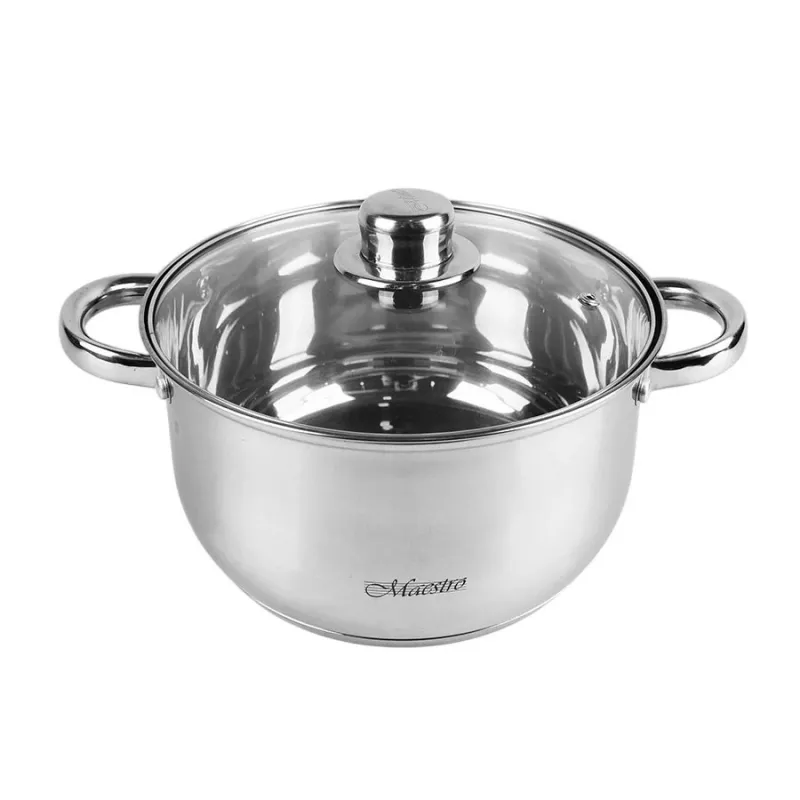 MAESTRO MR-2020-6M 6-dielna sada hrncov, nerez