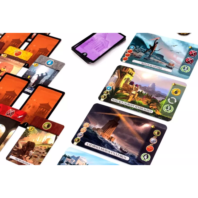 Dosková hra 7 WONDERS OF THE WORLD – DUEL (POĽSKÁ VERZIA)