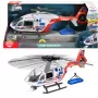 Hračkársky vrtuľník Dickie Giant Helicopter mierka 1:24, liatinový model, kompatibilný s hracími sadami