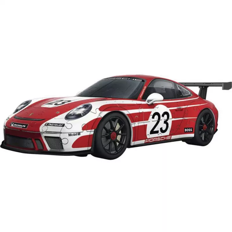 3D puzzle Ravensburger Porsche 911 „Salzburg Edition“ – zberateľská modelová stavebnica (Ravensburger 12008038)