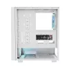 MODECOM BREEZE ARGB Flow MIDI PC skriňa, ATX, USB 3.0 ×2 + USB-C, biela