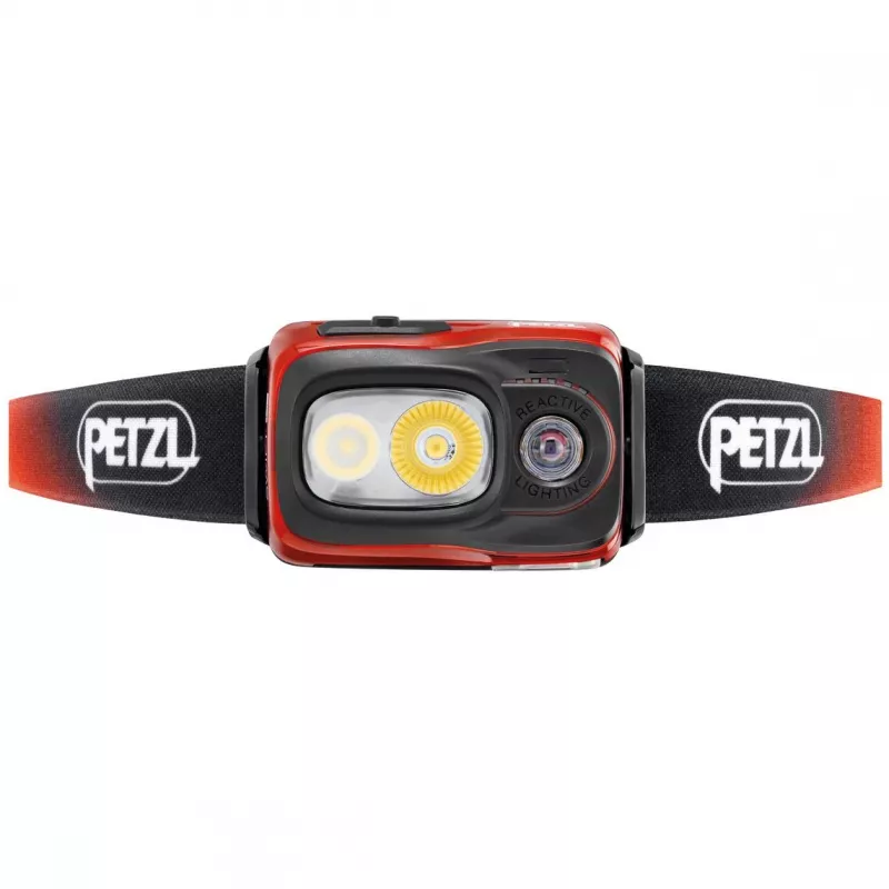 Petzl SWIFT RL čierna, biela čelová LED lampa