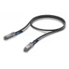 InfiniBand/sklenené vlákno kábel Ubiquiti UACC-DAC-QSFP28-0.5M