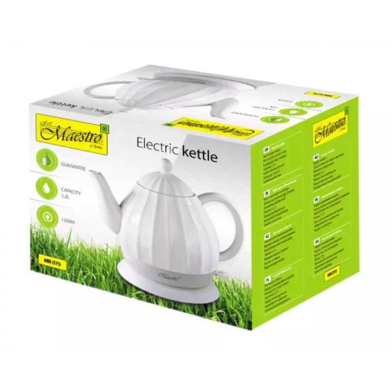 Feel-Maestro MR070 kanvica 1,2 L 1200 W biela