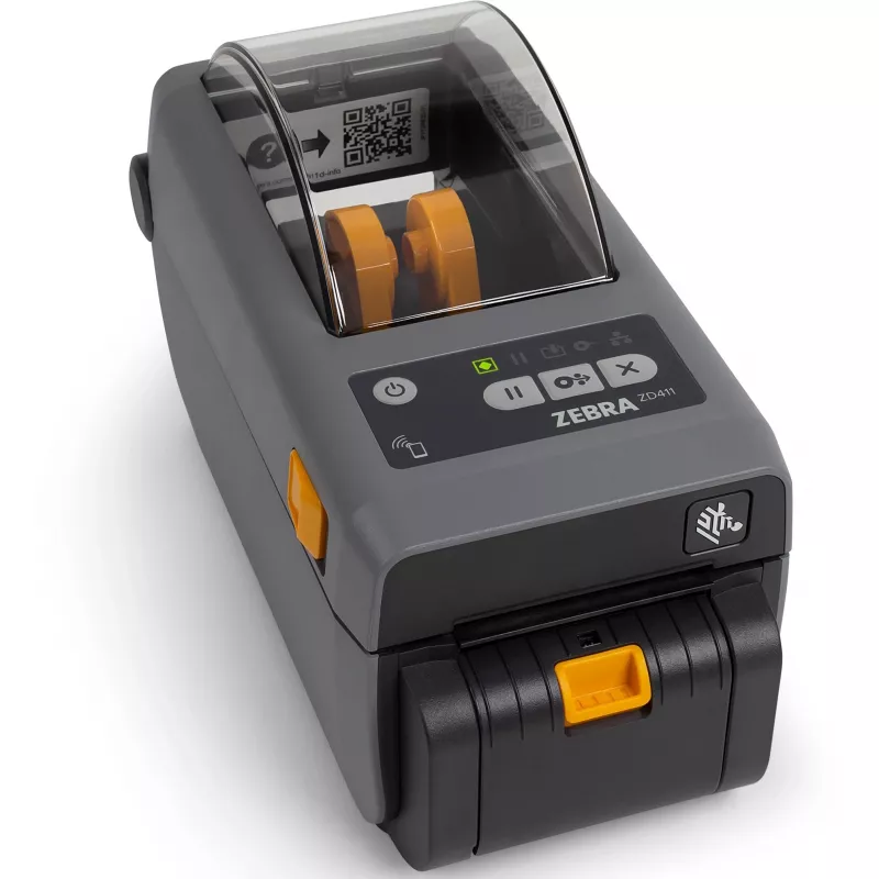 Zebra ZD411 tlačiareň etikiet termálna priama 203 x 203 DPI 152 mm/s káblová a bezdrôtová Ethernet LAN Bluetooth
