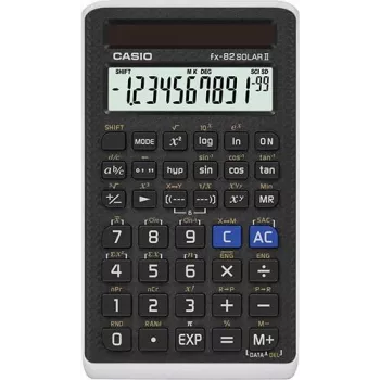 Casio fx-82SOLAR II - vedecká kalkulačka - 10 miest plus 2 exponenty - solárny panel (FX-82SOLARII)