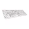 CHERRY KC 1000 klávesnica kancelárska USB QWERTZ nemecká sivá