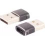 Adaptér ShiverPeaks BS14-05034 USB A na USB C sivý