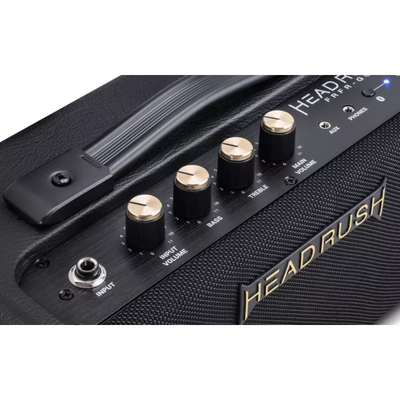 Prenosný FRFR gitarový zosilňovač HEADRUSH FRFR-GO, 65W, Full-Range, napájanie z batérie/zo siete