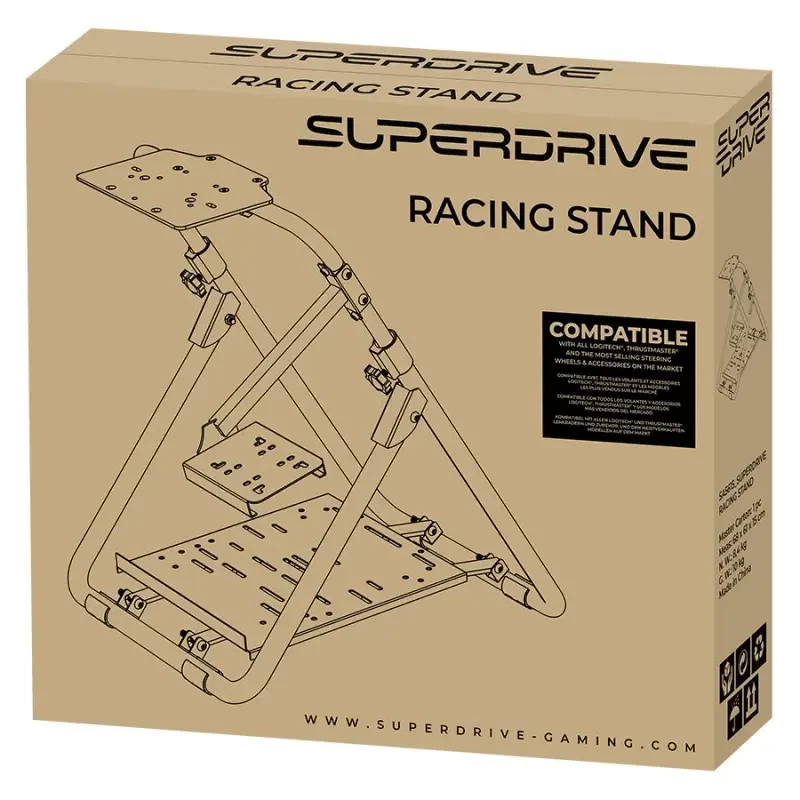Pretekársky stojan Subsonic SA5615 kov čierny