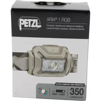Petzl ARIA 1 RGB čelová lampa camo (E069BB01)