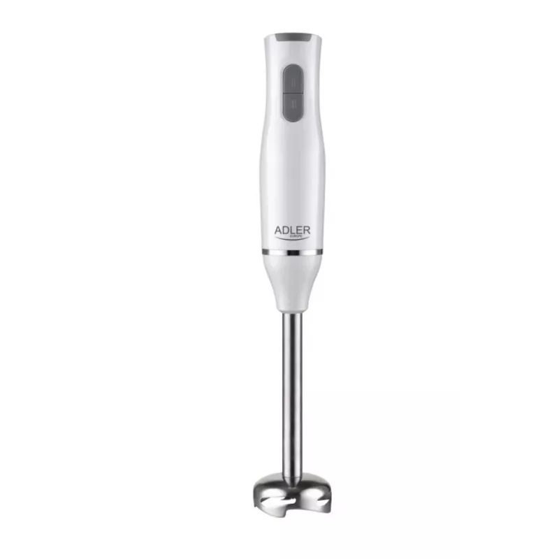 Adler AD 4620 súprava ručného mixéra, 800 W, 2 rýchlosti, sekáčik 450 ml, nádoba 750 ml, metla, biely