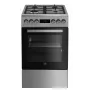 Plynovo-elektrický sporák BEKO FSM52330DX 5 horákov 60 cm, energetická trieda A