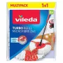 Mopová hlavica Vileda červená biela