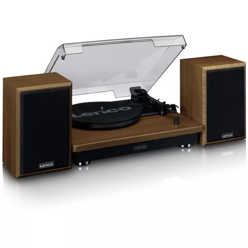 Remienkový audio gramofón Lenco LS-100WD