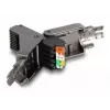 Sieťový kábel DeLOCK RJ45 samec Cat.8.1 STP bez nástrojov čierny