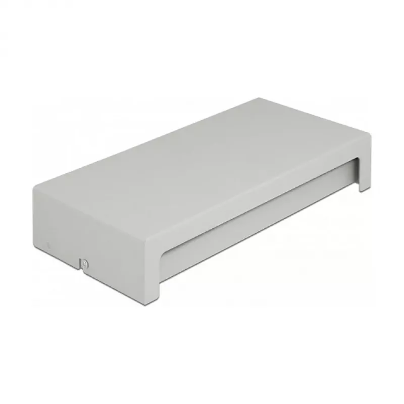 Patch panel DeLOCK Keystone 12 port sivý