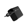 Káblová nabíjačka pre mobilné zariadenia NATEC NUC-2143, 45 W, USB-C PD 3.0 + USB-A QC 3.0, 110–240 V, čierna