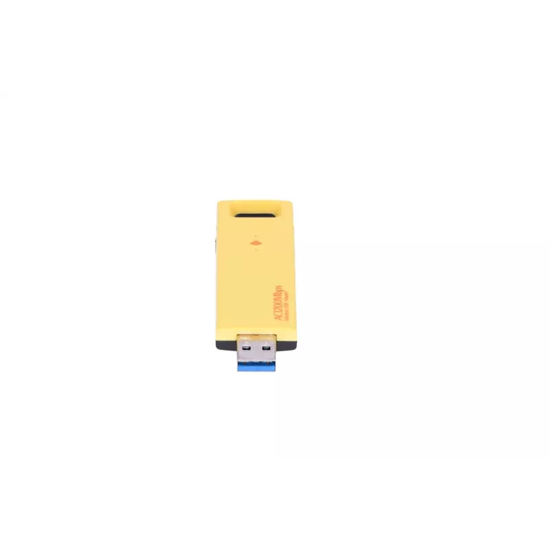 Bezdrôtový USB adaptér Extralink U1200AC AC1200 Dual-Band, žltý plast