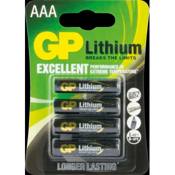 Jednorazová batéria GP Batterien lítiová 103173 AAA