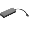 Lenovo GX90X21431 dokovacia stanica/port replikátor pre notebook USB 3.2 Gen 2 (3.1 Gen 2) Type-C čierna