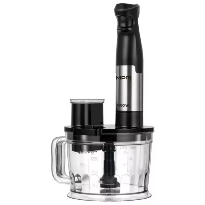 MPM MBL-39M sada tyčového mixéra, 1500 W, čierna