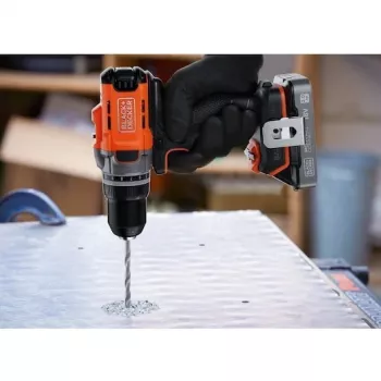 Akumulátorový skrutkovač Black & Decker BCD382XN 18V — kompaktný 18 V vŕtačka (bez batérie)