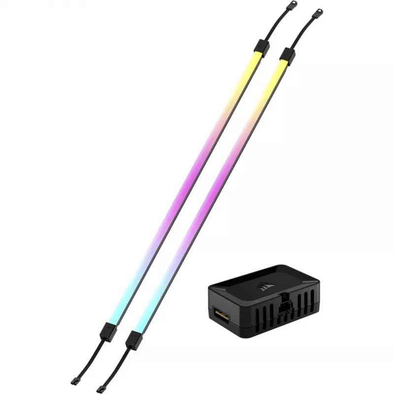 Corsair iCUE LINK LS430 Aurora RGB sada svetelného pásu, 430 mm, čierna