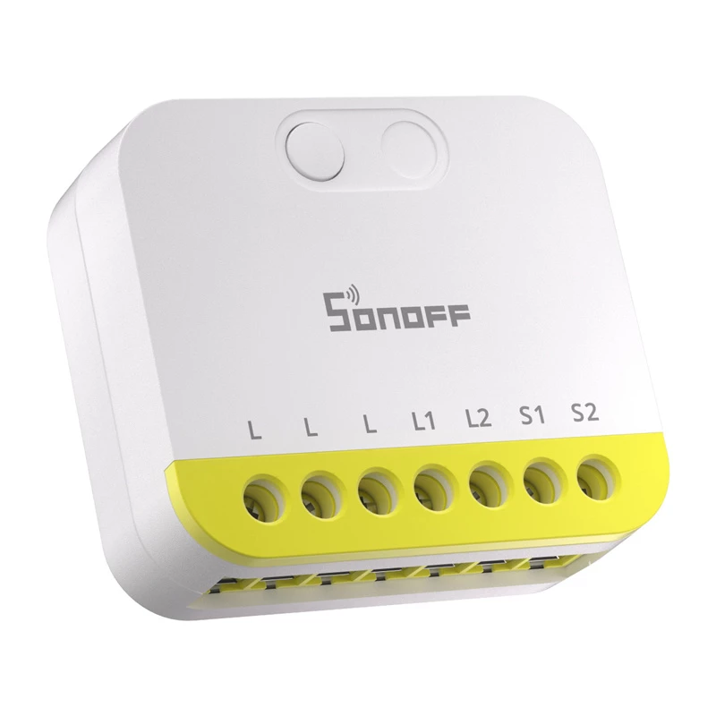 Dvojkanálový mini vypínač bez N Sonoff MINI-ZB2GS-L ZigBee