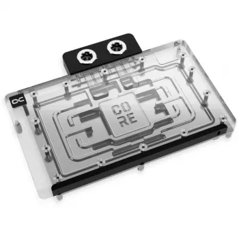 Backplate Alphacore Core hliník chróm meď čierna 148,5x201,4x34,4mm