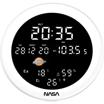 Nasa WSP1700 drevo meteostanica/reproduktor BT Schiff