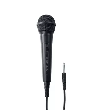 Káblový scénický mikrofón Muse MC-20 B — citlivosť -73 dB, 30–15000 Hz, 3 m kábel, 6,35 mm jack, čierny