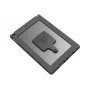 Compulocks univerzálny magnetický VESA držiak na tablet - montážny diel (magnetické uchytenie) - pre tablet - uzamykateľný - čierny - montáž na stojan