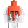 Mechanické spínače GLORIOUS Fox Heavy 5-Pin lineárny MX-kmeň 55g predomazané — 110 ks