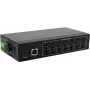 USB hub Exsys EX-11217HMVS – 7-portový kovový hub s 15 kV ESD ochranou
