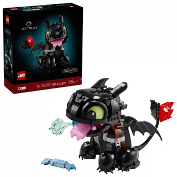 LEGO ICONS 10375 Ako si vycvičiť draka: Bez zubov