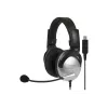 Koss SB45 USB Headset Káblová čelenka pre kanceláriu/call centrum Čierna, Strieborná