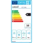 CATA digestor GC DUAL A 45 XGWH nástenný digestor, energetická trieda A, šírka 45 cm, 820 m3/h, dotykové ovládanie, LED, biele sklo