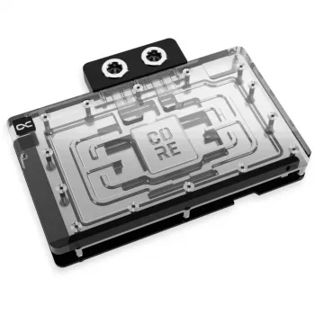 Backplate Alphacore Core hliník chróm meď čierna 148,5x201,4x34,4mm