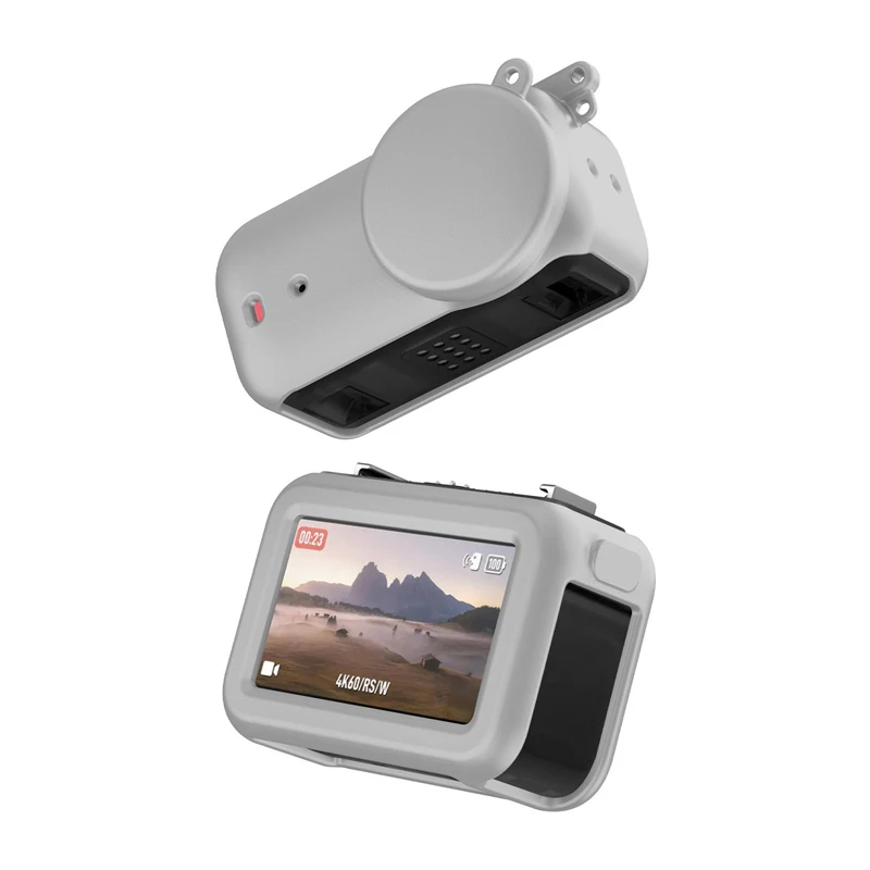 Silikónové ochranné puzdro Puluz pre DJI Osmo Nano (sivá)