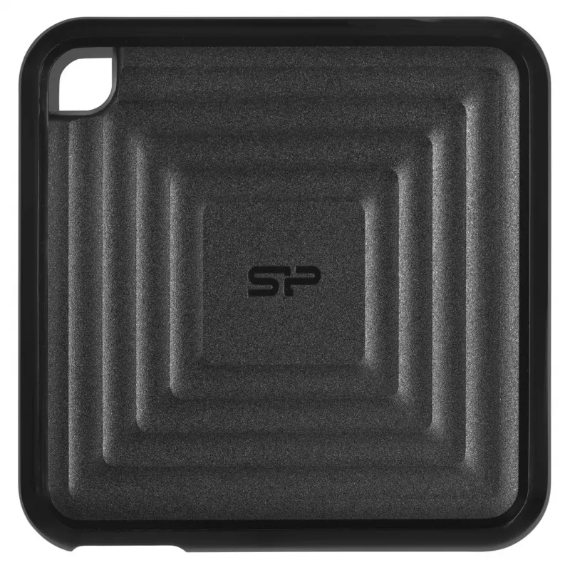 Externé SSD Silicon Power 512 GB prenosné USB Type-C 3.2 Gen 2 PC60, 540/500 MB/s, 256-bit AES, odolné proti pádu, čierne